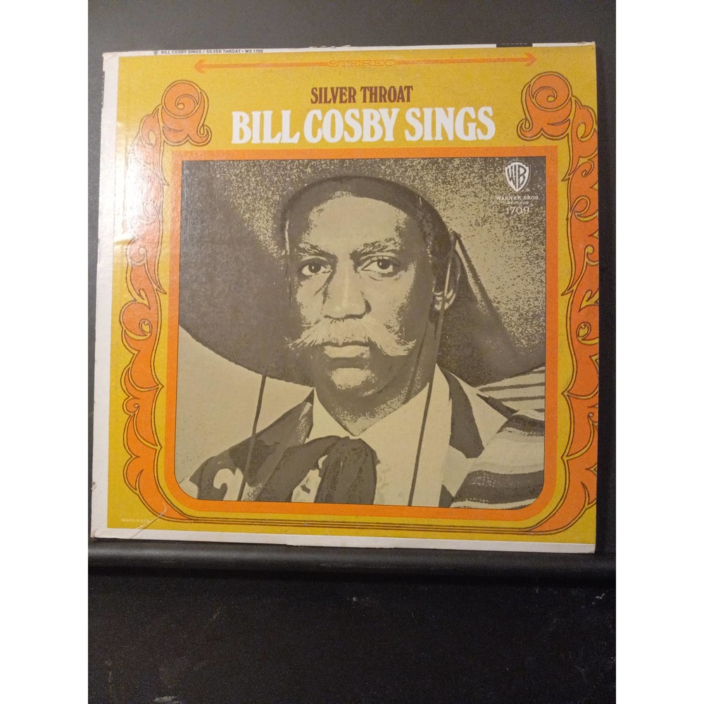 Bill Cosby Sings - Silver Throat -Vinyl LP Records - Excellence Condition